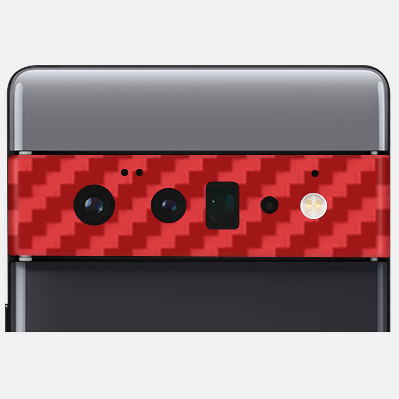 Carbon Fibre Red Pack of 2