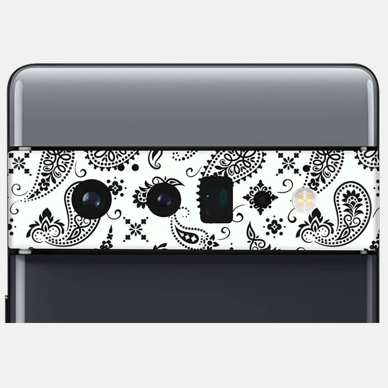 White Paisley Pack of 2