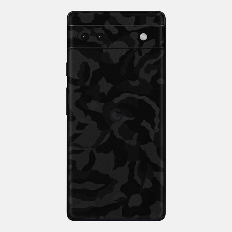 Glass Back Black Camo