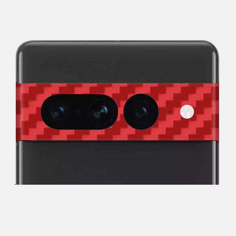 Carbon Fibre Red Pack of 2