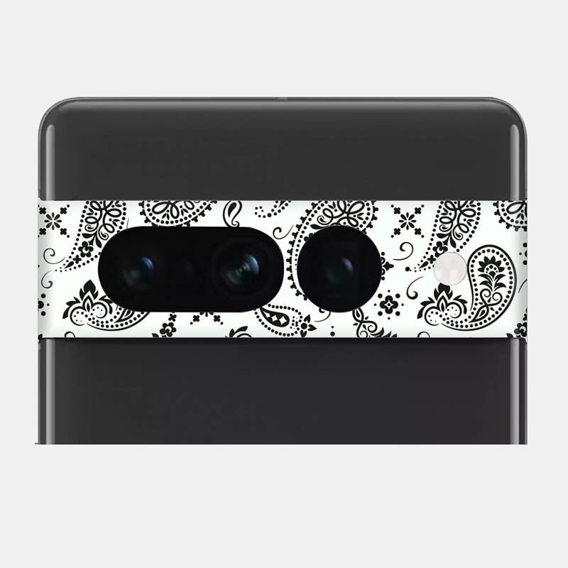 White Paisley Pack of 2