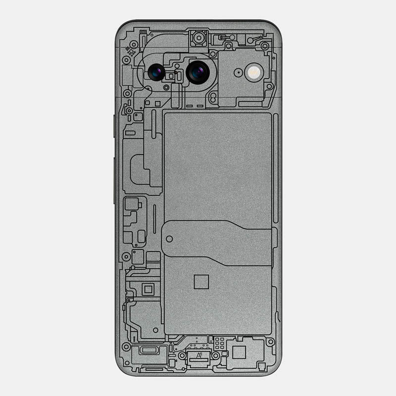 Teardown Silver Glass Back