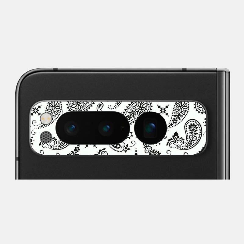 White Paisley Pack of 2