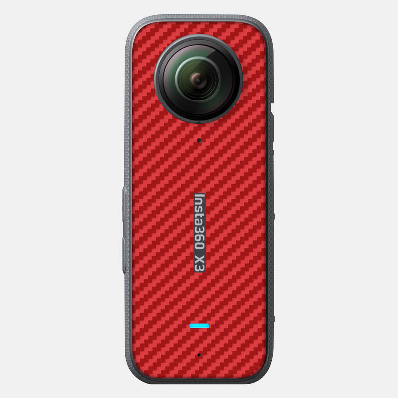 Carbon Fibre Red Full Body