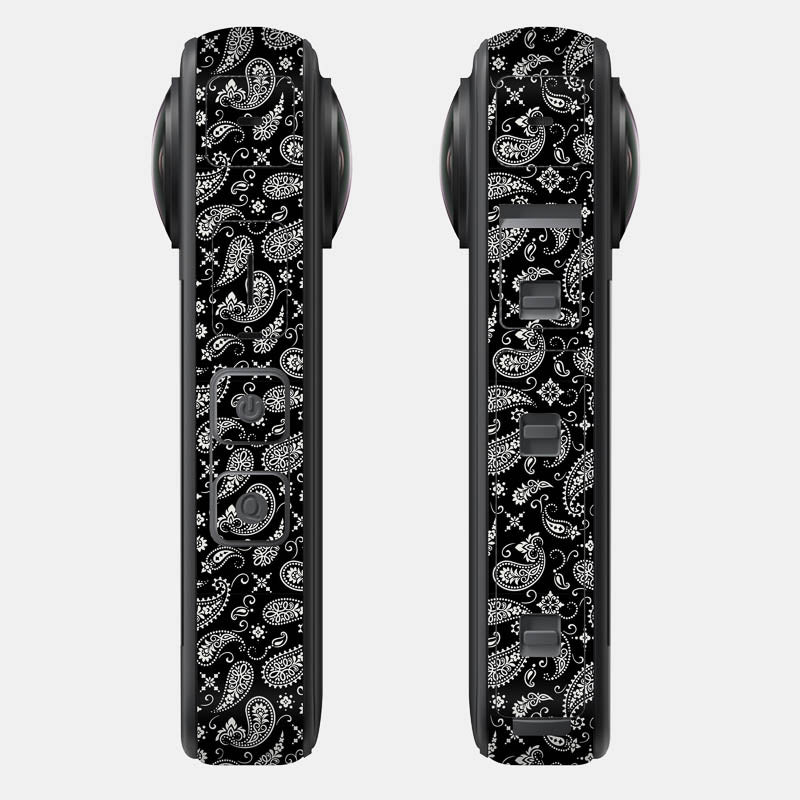 Black Paisley Full Body