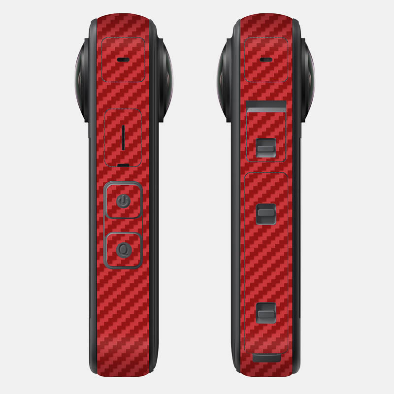 Carbon Fibre Red Full Body