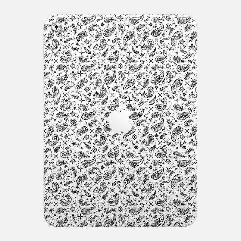 White Paisley Full Body