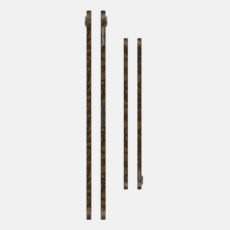 Brown Paisley Full Body