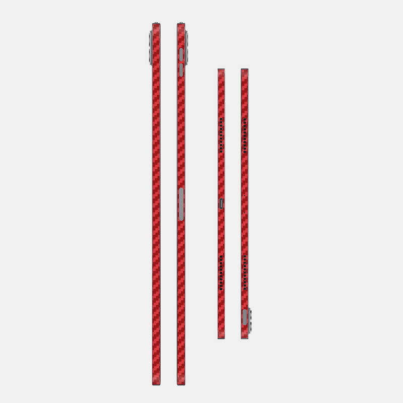Carbon Fibre Red Full Body