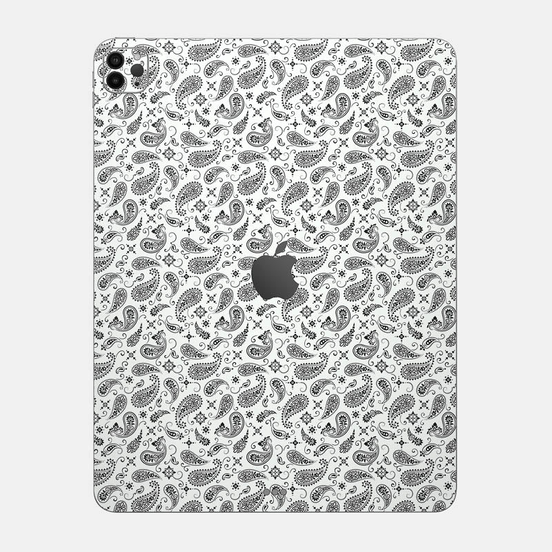 White Paisley Full Body