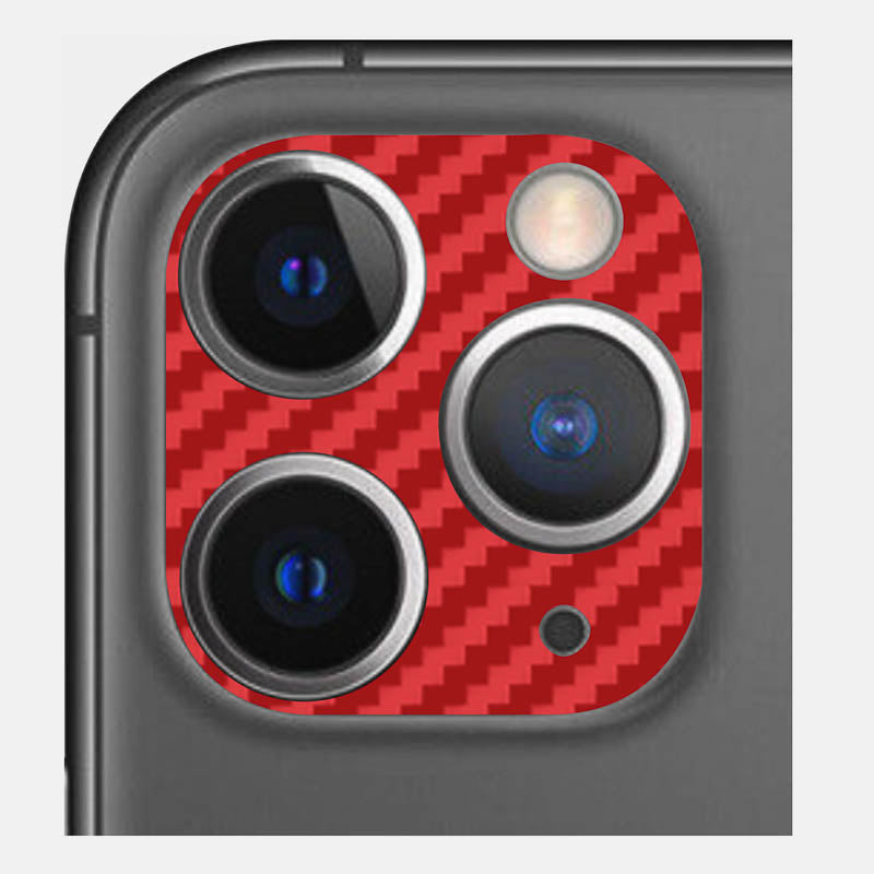 Carbon Fibre Red Pack of 2