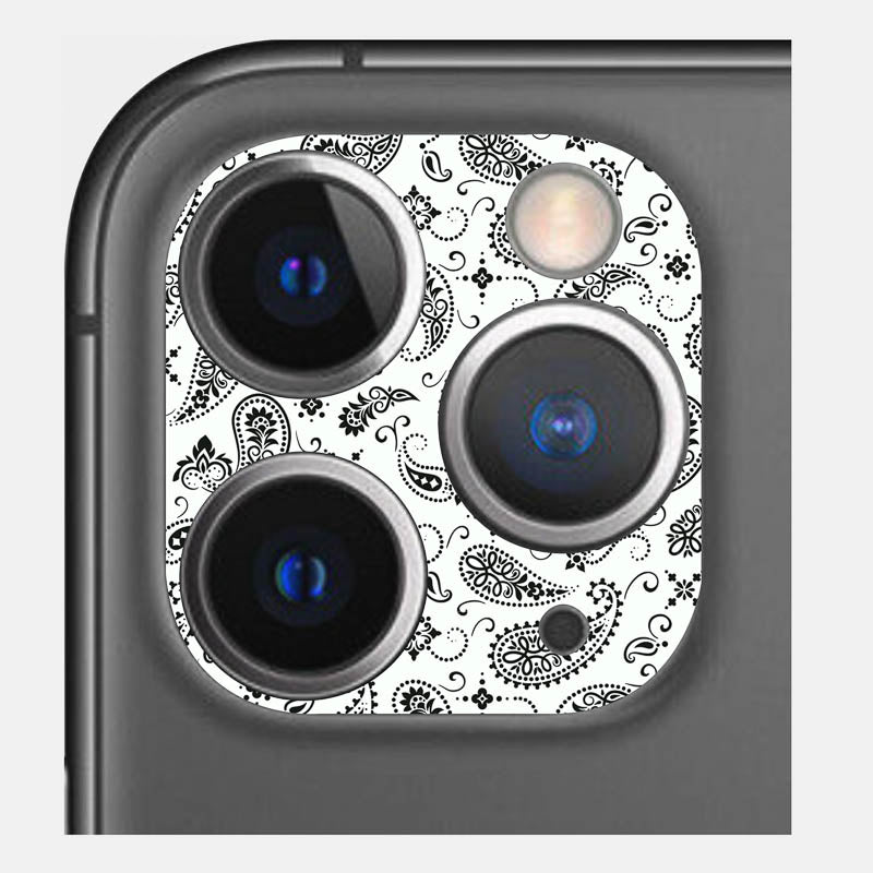 White Paisley Pack of 2