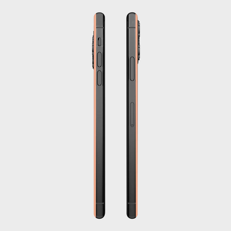 Peach Glass Back