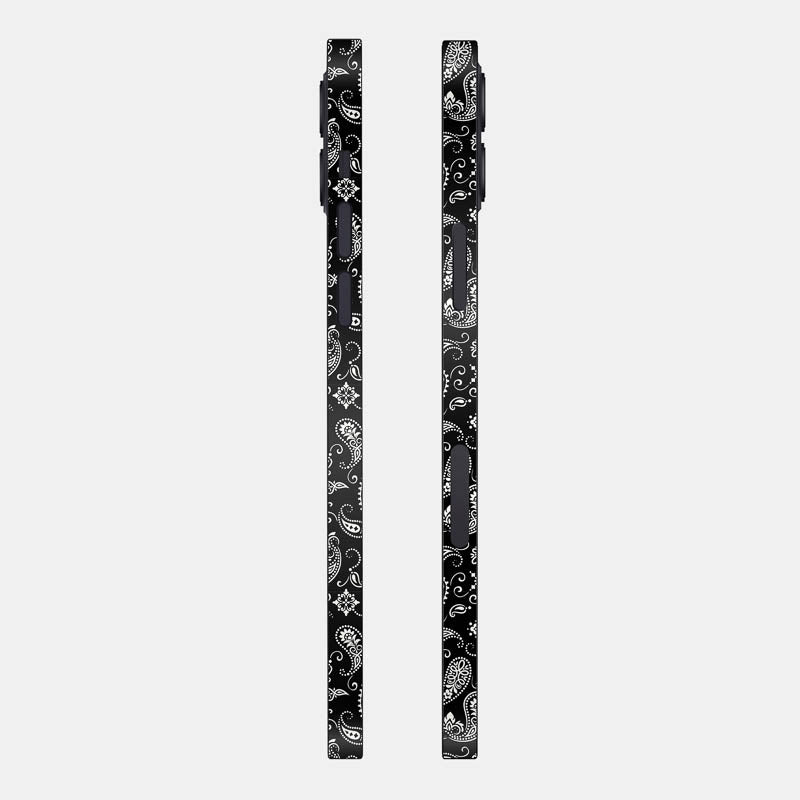 Black Paisley Full Body