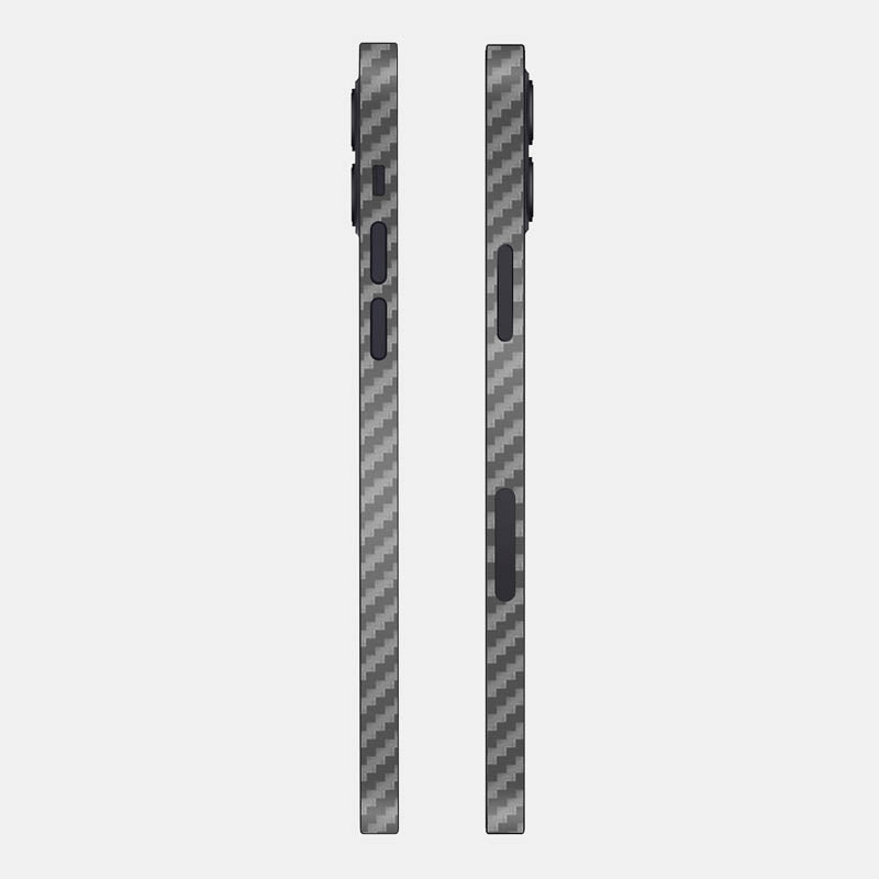Carbon Fibre Grey Glass Back