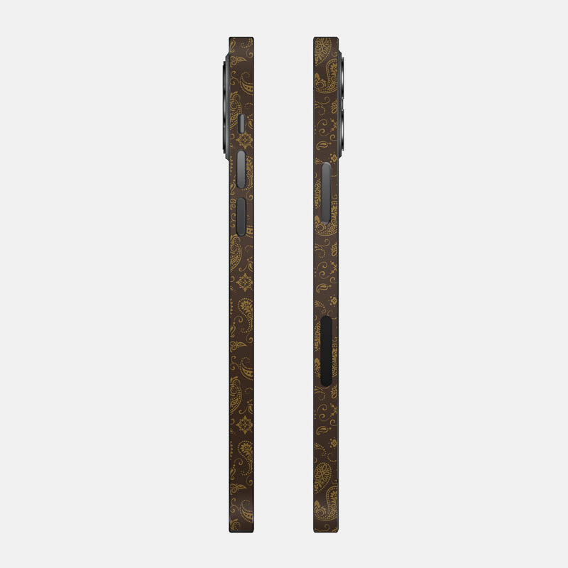 Brown Paisley Full Body