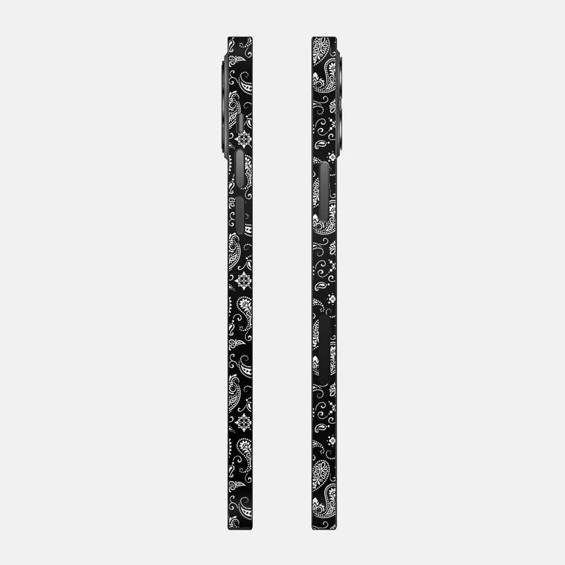 Black Paisley Full Body