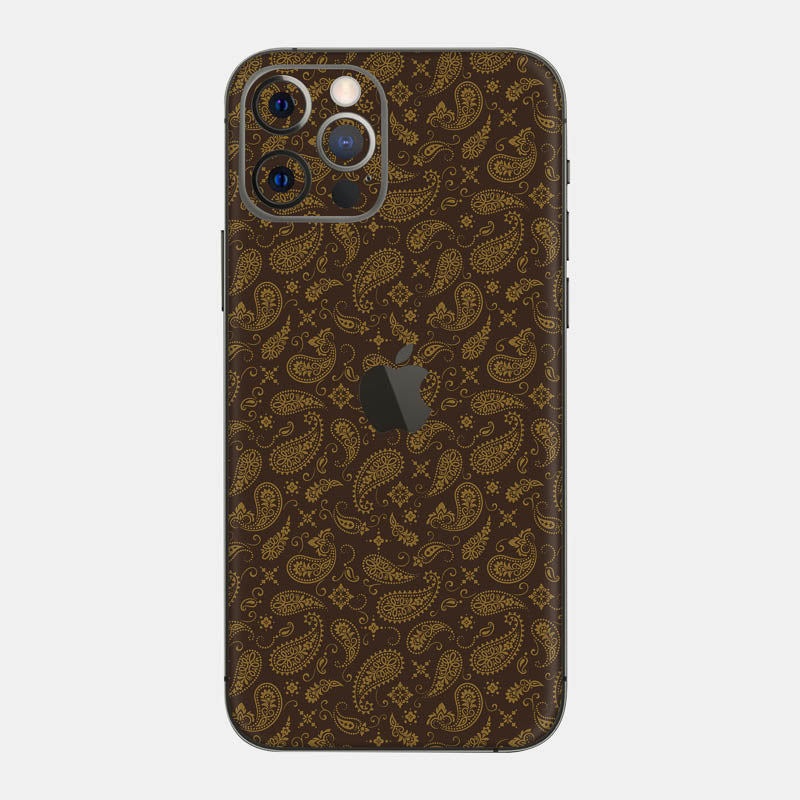 Brown Paisley Full Body