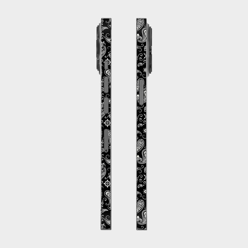 Black Paisley Full Body