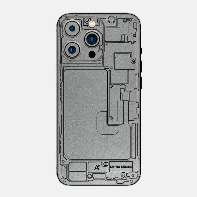 Teardown Silver Glass Back