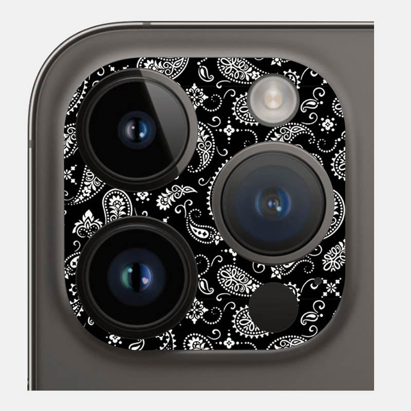 Black Paisley Pack of 2