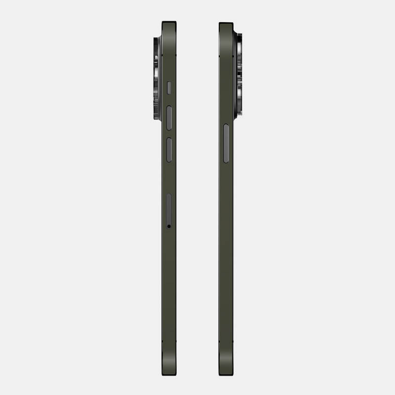 Alpine Green Glass Back