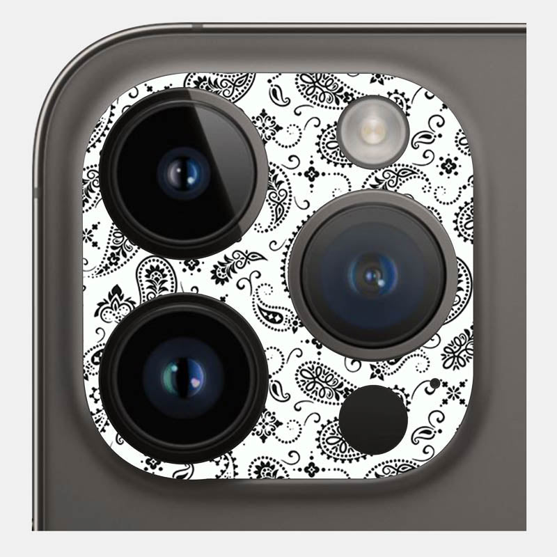 White Paisley Pack of 2