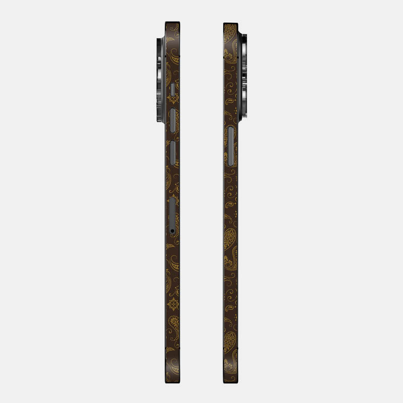 Brown Paisley Full Body