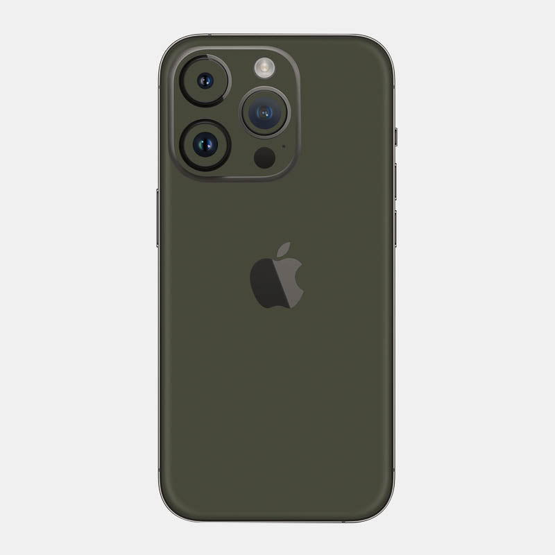 Alpine Green Glass Back