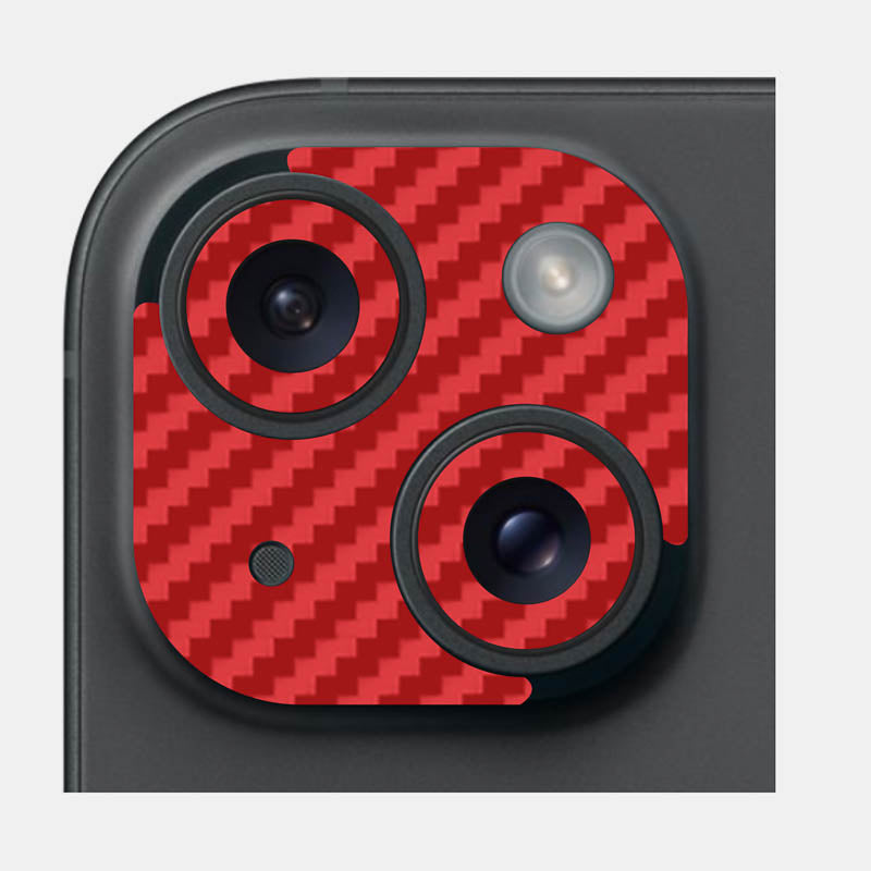 Carbon Fibre Red Pack of 2