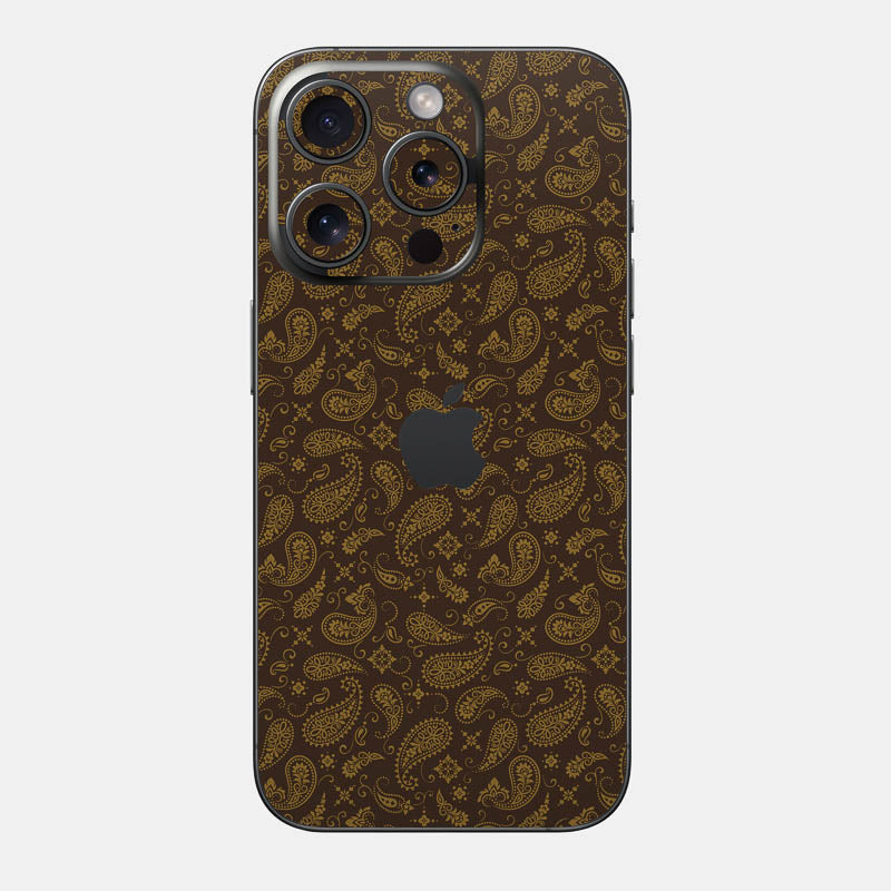 Brown Paisley Full Body