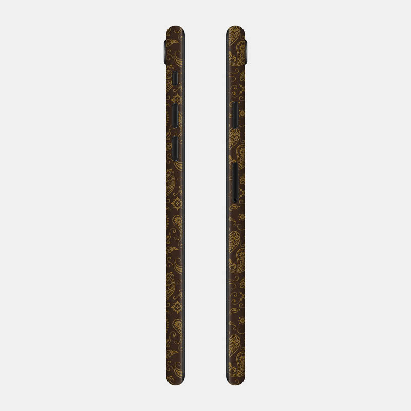 Brown Paisley Full Back