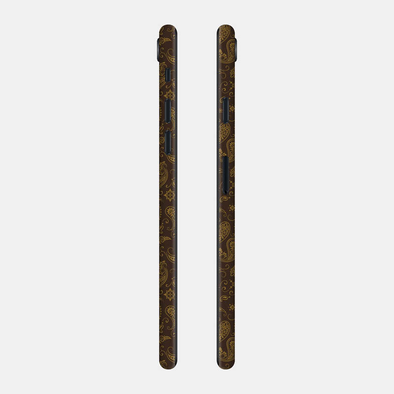 Brown Paisley Full Back