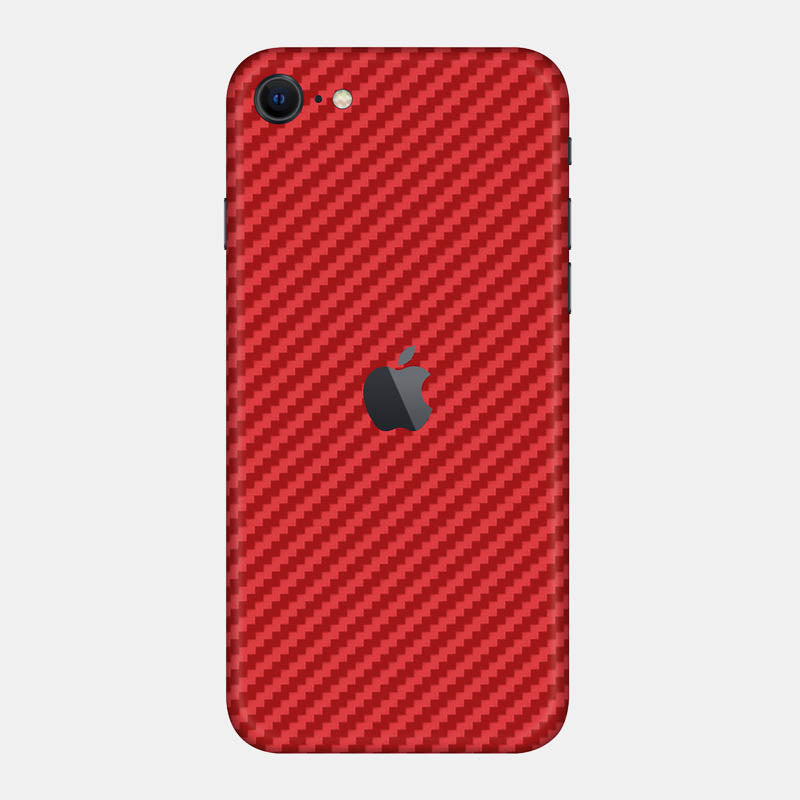Carbon Fibre Red Full Back