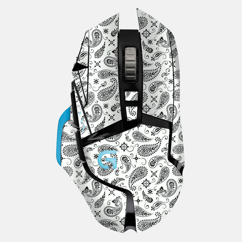 White Paisley Full Body