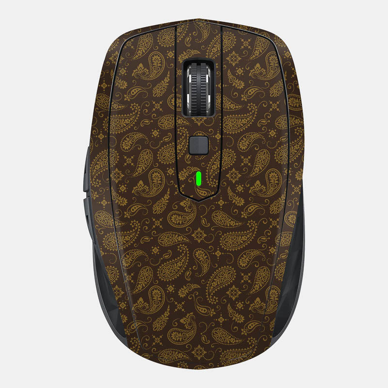 Brown Paisley Full Body