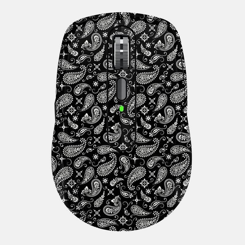 Black Paisley Full Body