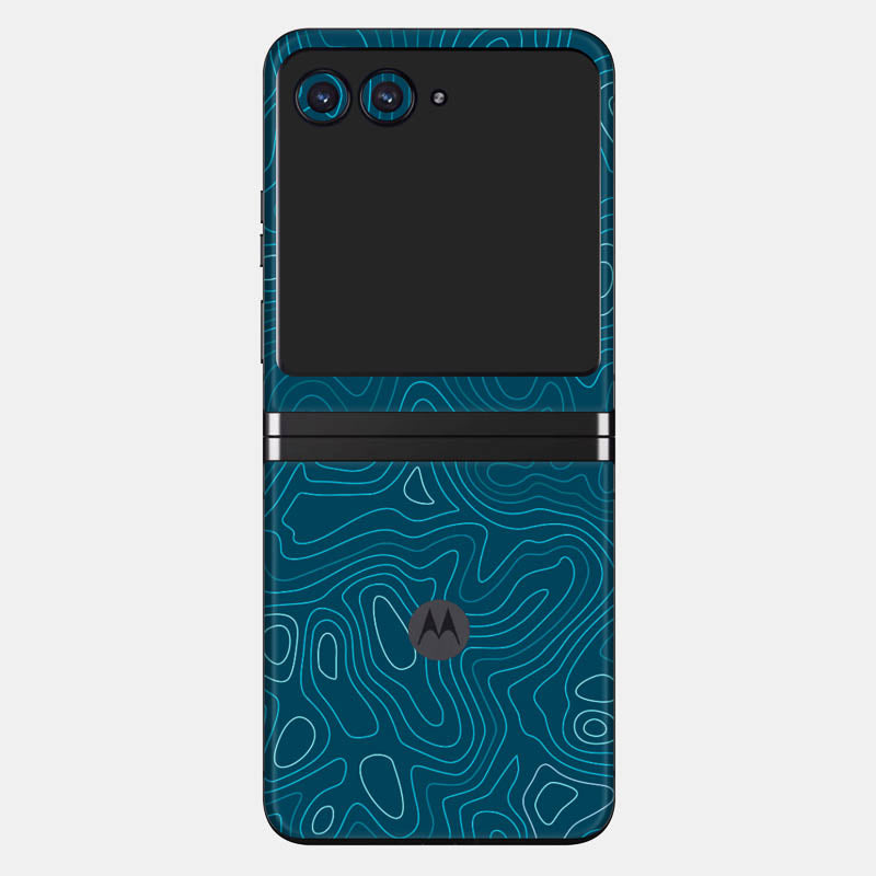 Aqua Glass Back