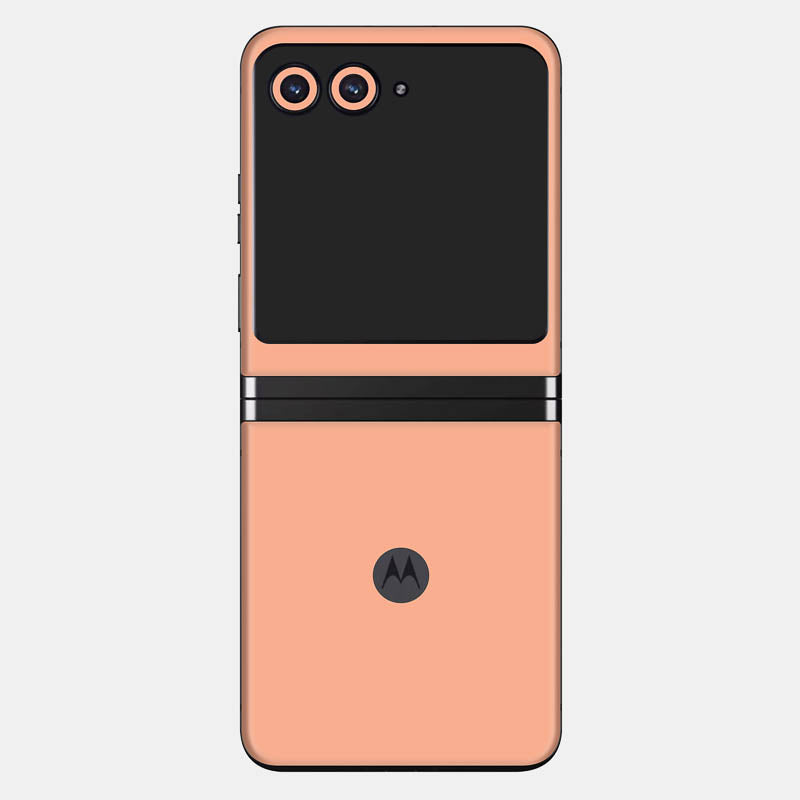 Peach Glass Back