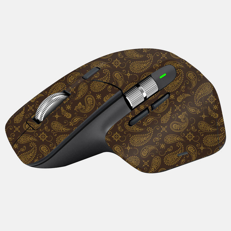 Brown Paisley Full Body