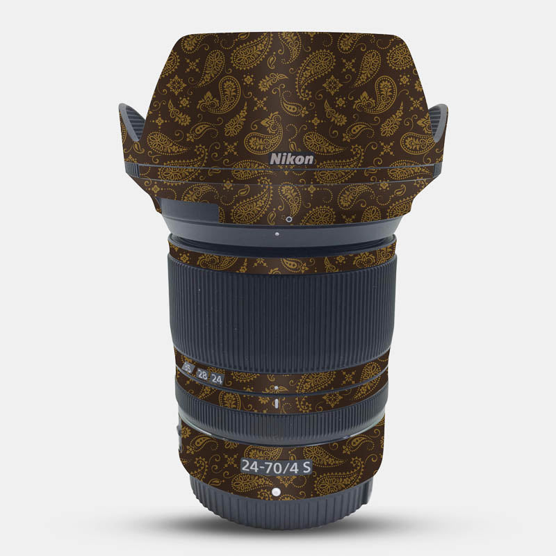 Brown Paisley Full Body