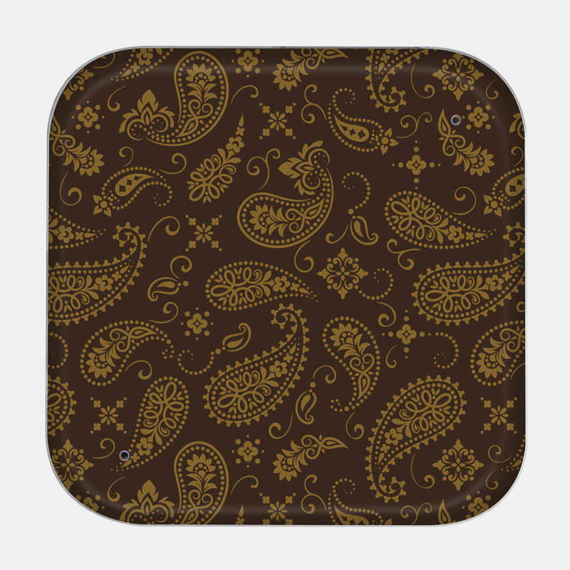 Brown Paisley Full Body