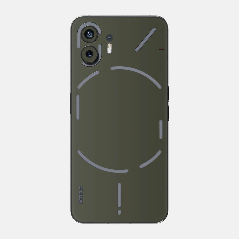 alpine green Glass Back