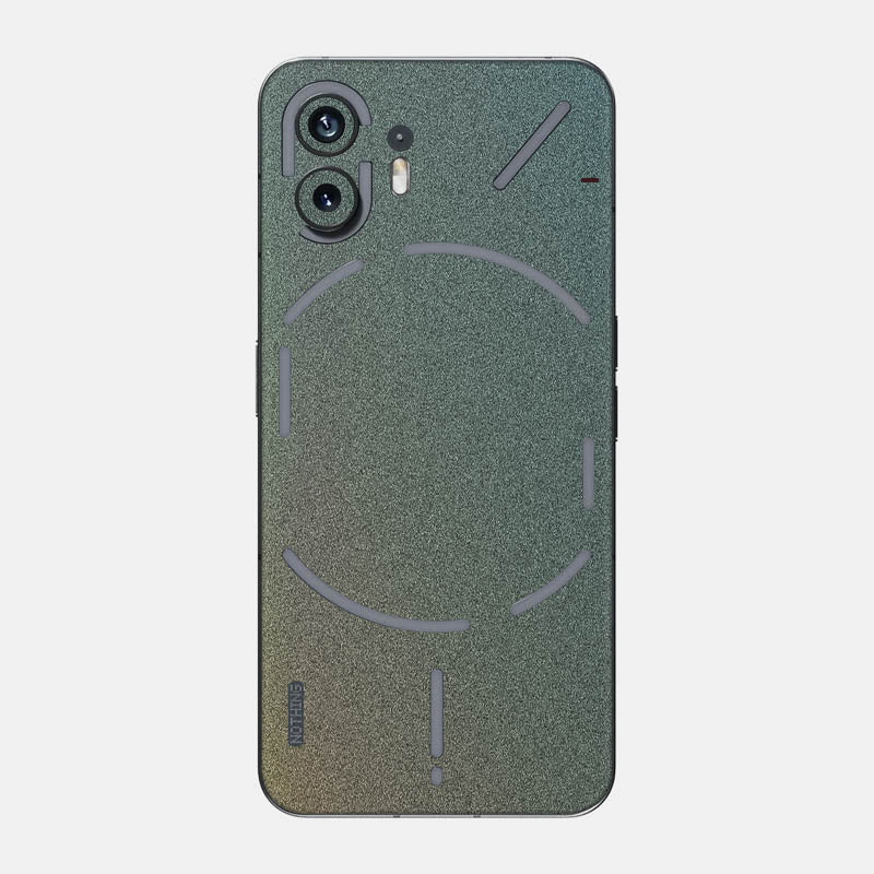 colour flip Glass Back