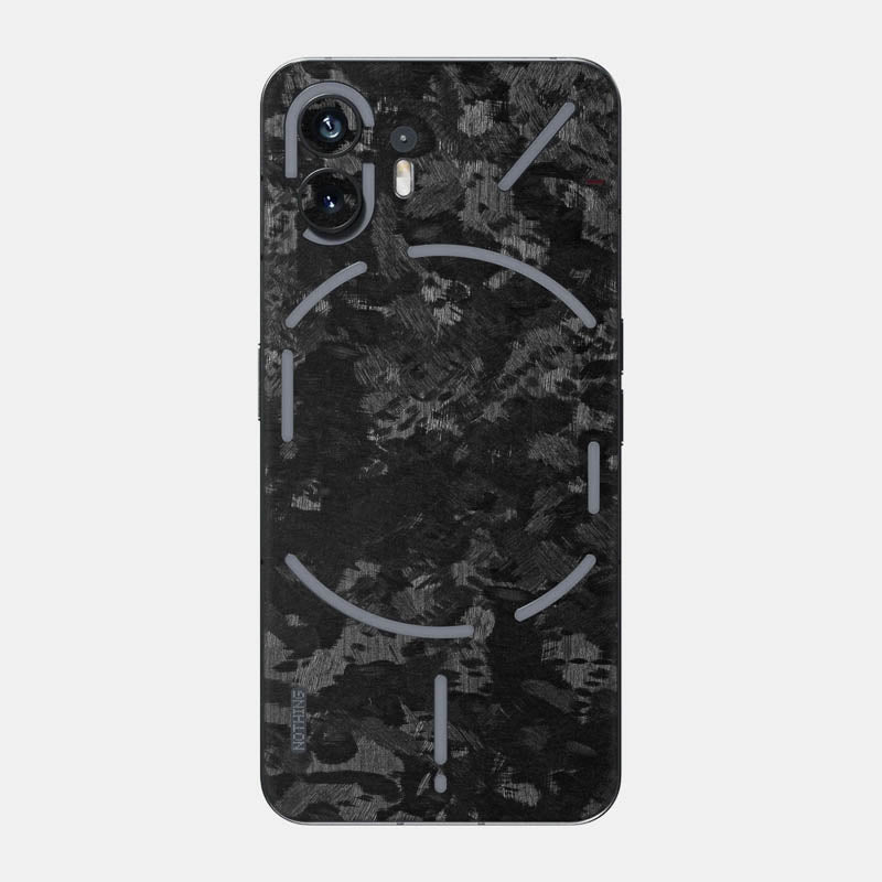 forged carbon Glass Back