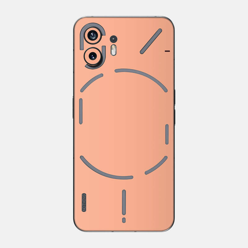 peach Glass Back