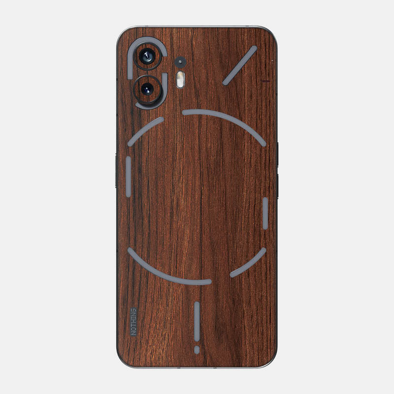 Walnut Glass Back