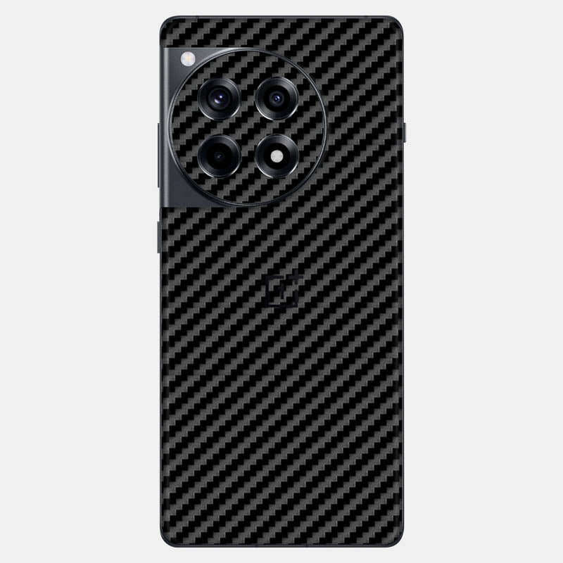 Carbon Fibre Black Glass Back