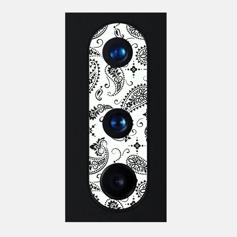 White Paisley Pack of 2