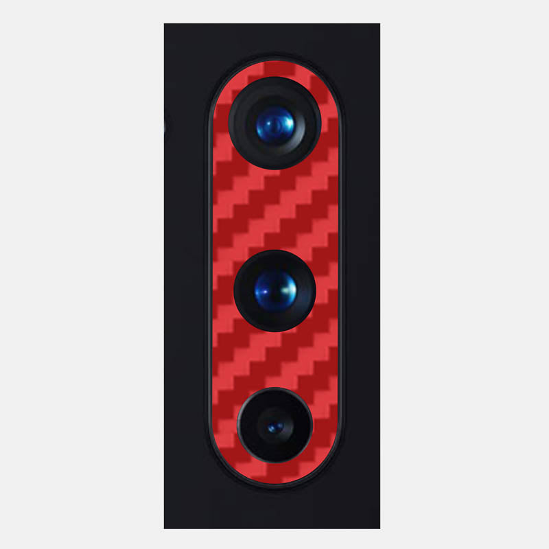 Carbon Fibre Red Pack of 2